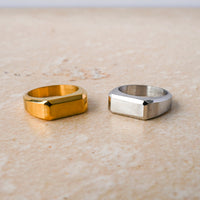 Engravd Gold Ring - Personalised Initials | Engravd Co | Personalised Jewellery | Bracelets, Necklaces, Cufflinks, Hip Flasks